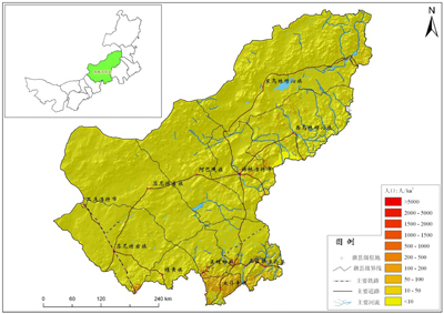 全国人口调查分布数据